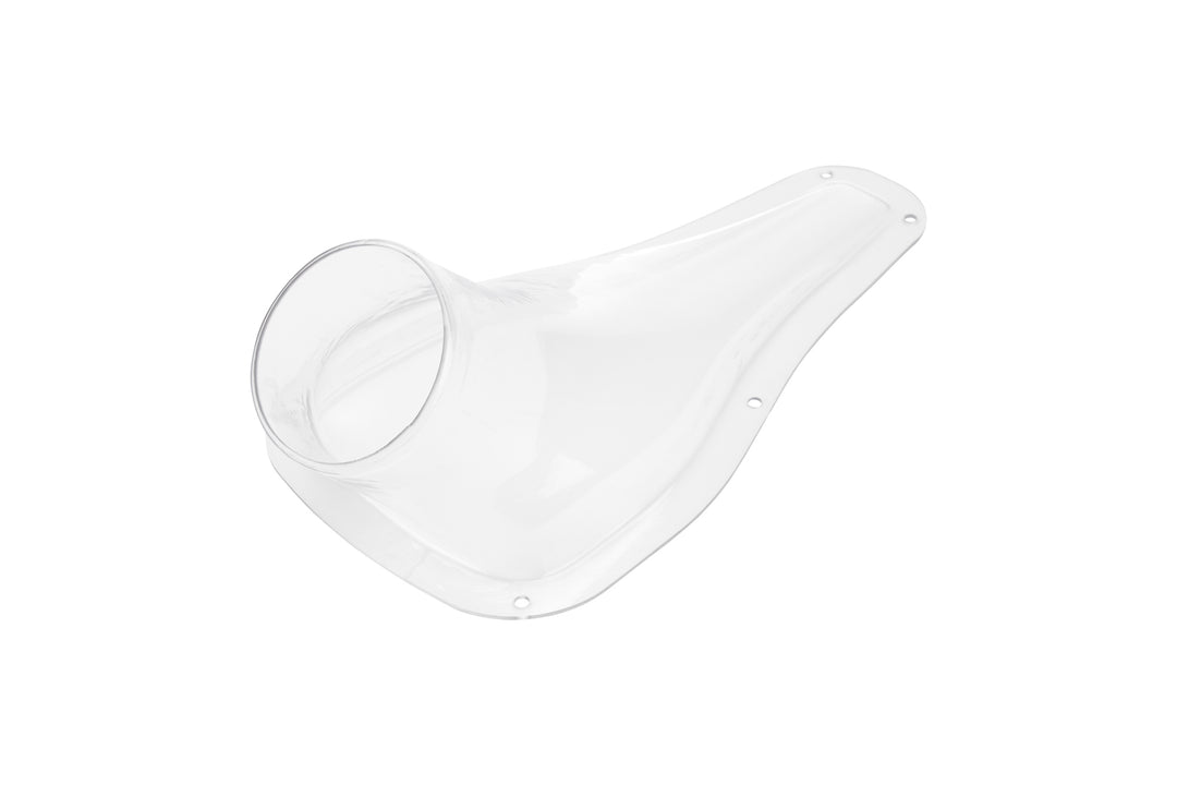 ALLSTAR PERFORMANCE Brake Duct Teardrop Clear Single Hole (ALL42143)