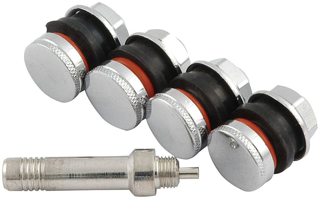 ALLSTAR PERFORMANCE Valve Stem Flush Mount 4pk (ALL44137)