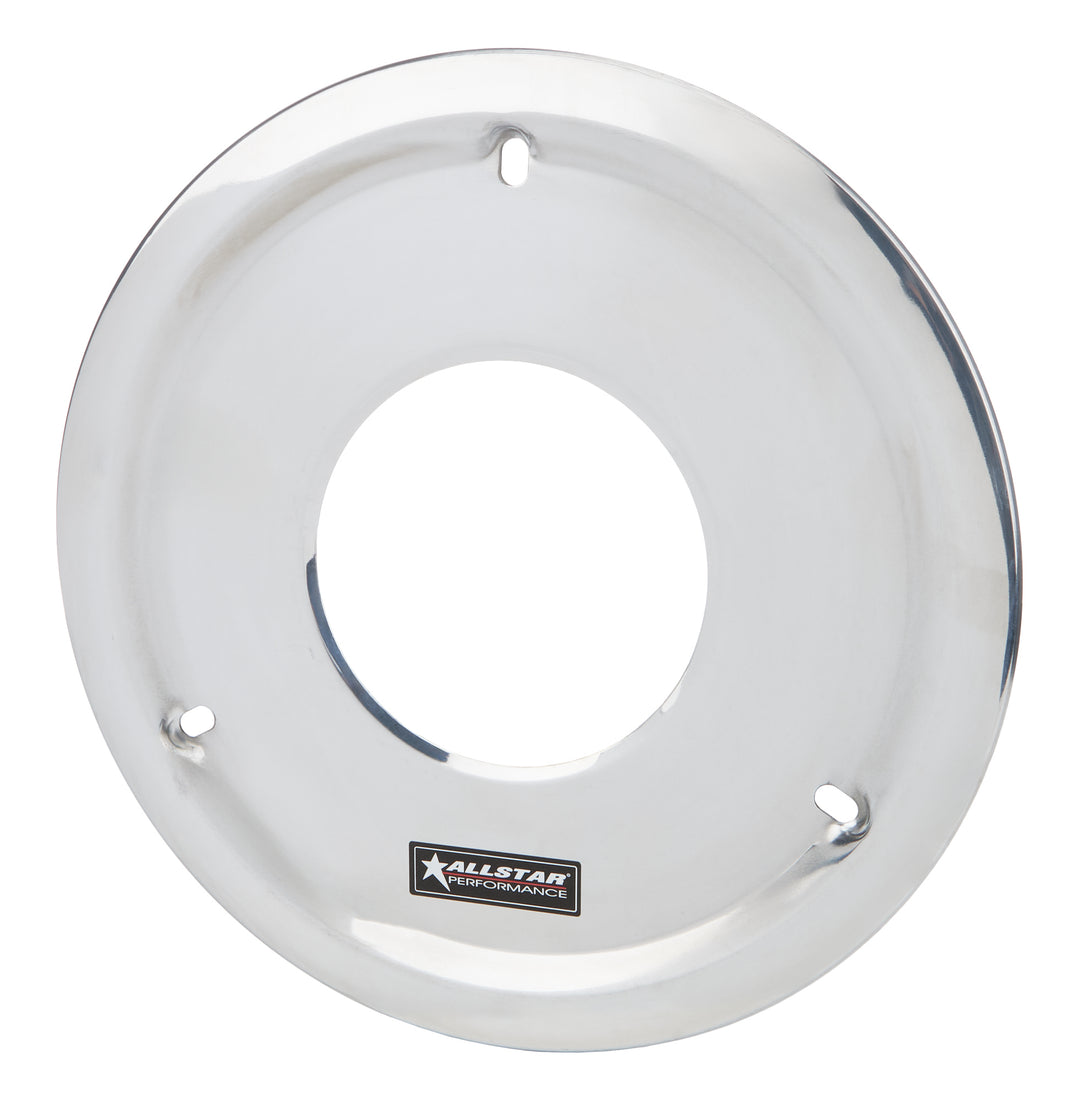 ALLSTAR PERFORMANCE Aluminum Wheel Cover Weld Large Hole Polished (ALL44144)