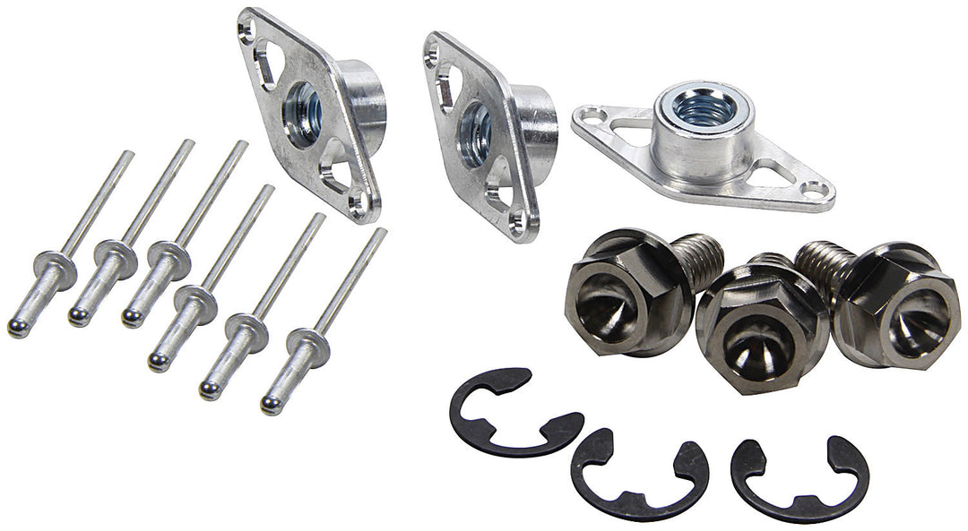 ALLSTAR PERFORMANCE Sprint Wheel Cover Bolt Kit Titanium (ALL44266)