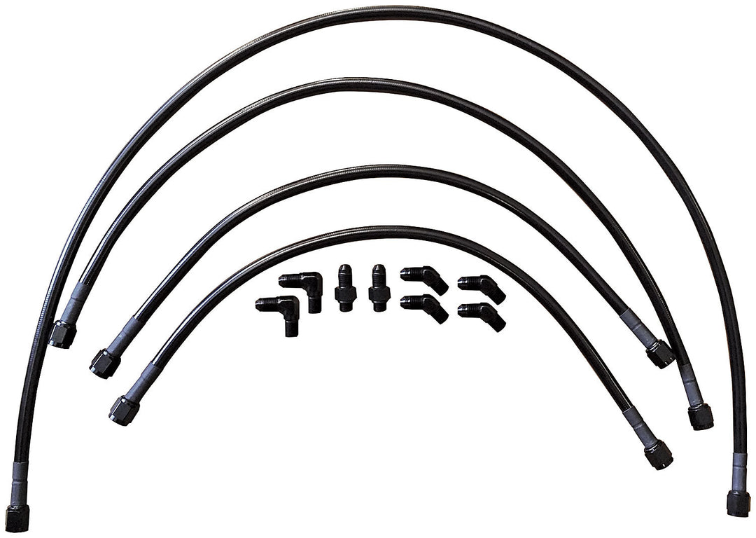 ALLSTAR PERFORMANCE Wing Hydraulic Line Kit w/ KSE Gear (ALL48006)