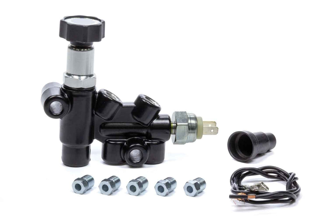 ALLSTAR PERFORMANCE Distribution Block w/ Proportioning Valve (ALL48037)