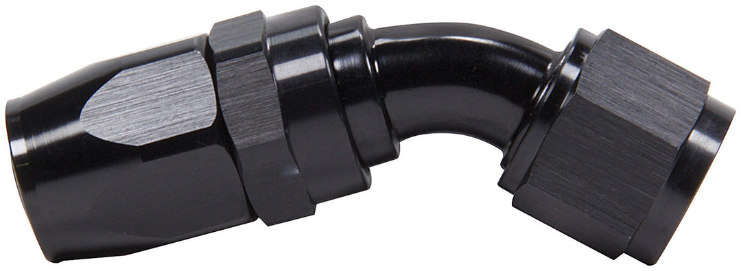ALLSTAR PERFORMANCE Hose End 45 Degree -10 Black (ALL48277)