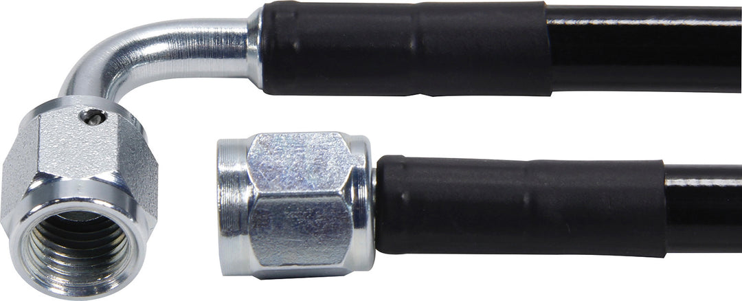 ALLSTAR PERFORMANCE Coated Braided Line 36in #3Hose -3Str/-3 90 Steel (ALL48434-36)
