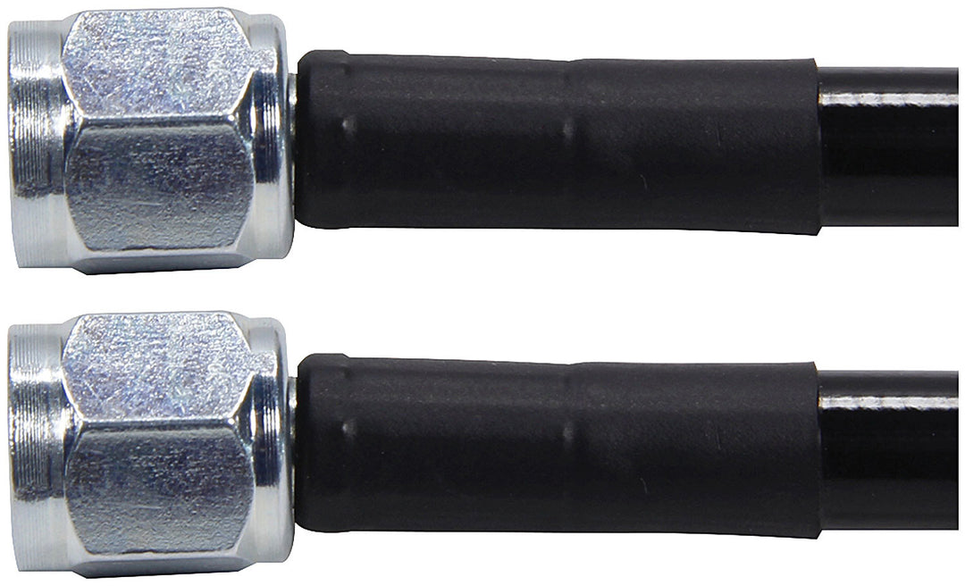 ALLSTAR PERFORMANCE Coated Braided Line 21in #4Hose -4Str/-4Str Steel (ALL48440-21)