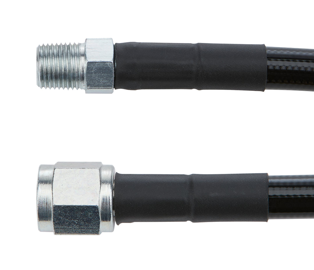 ALLSTAR PERFORMANCE Coated Braided Line 28in #4Hose -4Str/ 1/8in (ALL48445-28)