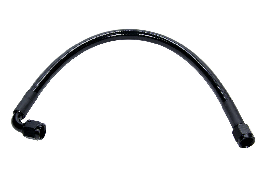 ALLSTAR PERFORMANCE Coated Braided Line 12in #6 Hose -6 Str/-6 90 Deg (ALL48466-12)
