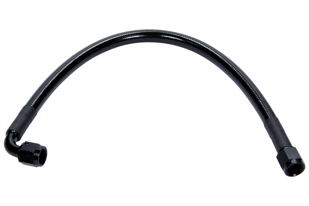 ALLSTAR PERFORMANCE Coated Braided Line 24in #6 Hose -6 Str/-6 90 Deg (ALL48466-24)
