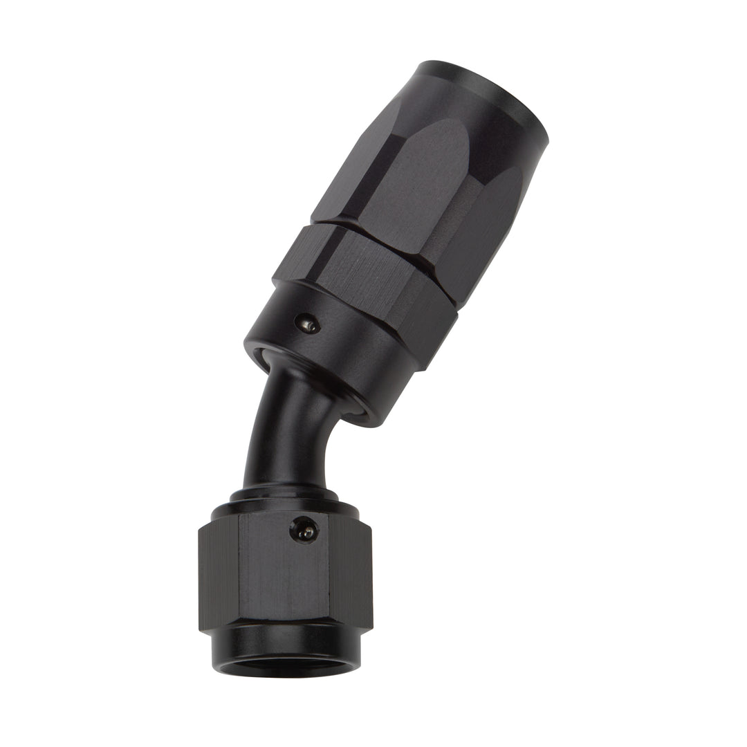 ALLSTAR PERFORMANCE Reusable Hose End Black 30 Deg Elbow -10 (ALL49324)