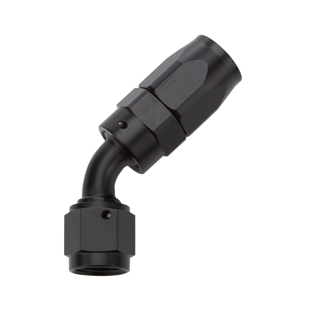 ALLSTAR PERFORMANCE Reusable Hose End Black 45 Deg Elbow -16 (ALL49336)