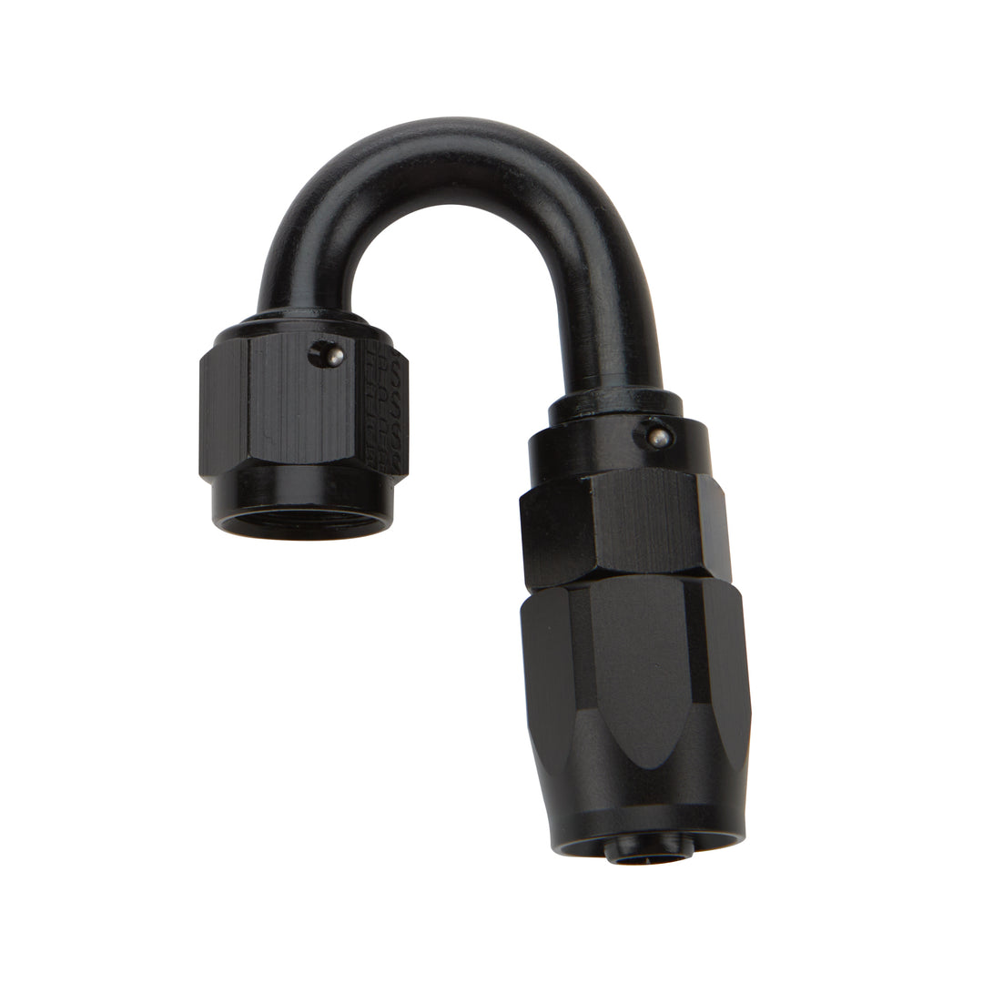 ALLSTAR PERFORMANCE Reusable Hose End Black 180 Deg Elbow -12 (ALL49385)