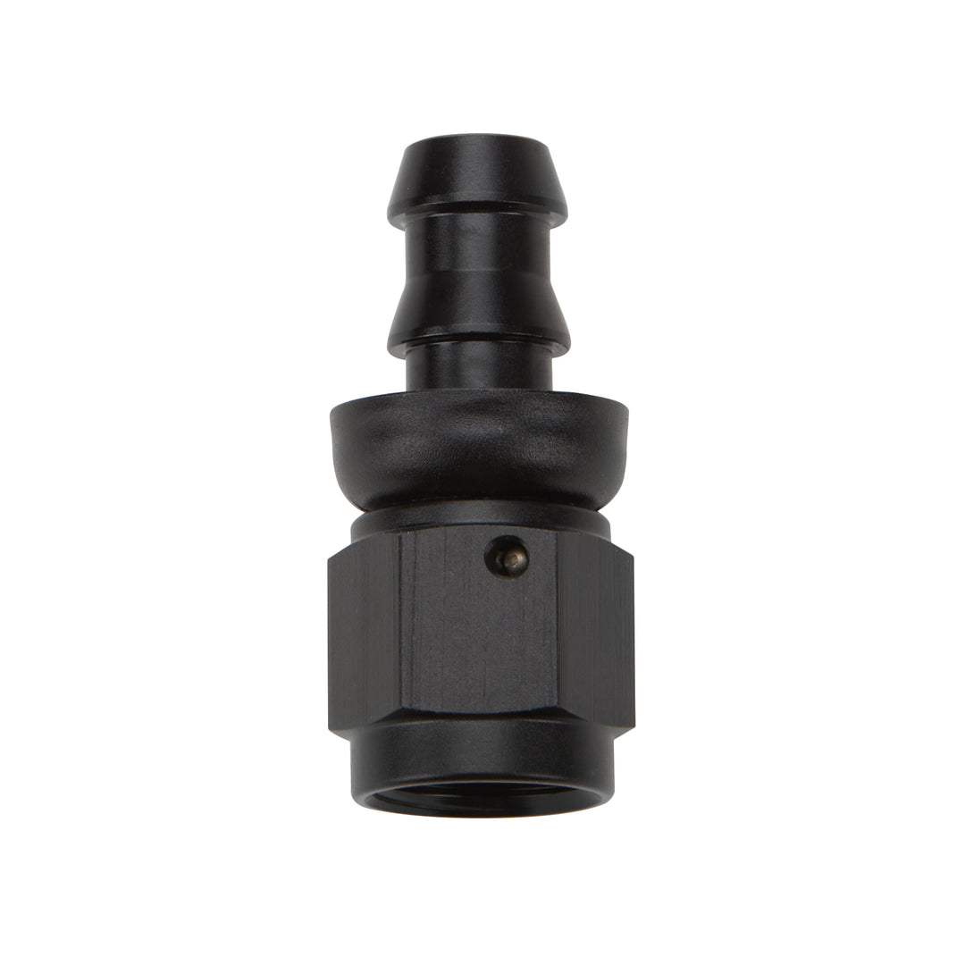 ALLSTAR PERFORMANCE Pushlock Hose End Black Straight -10 (ALL49414)