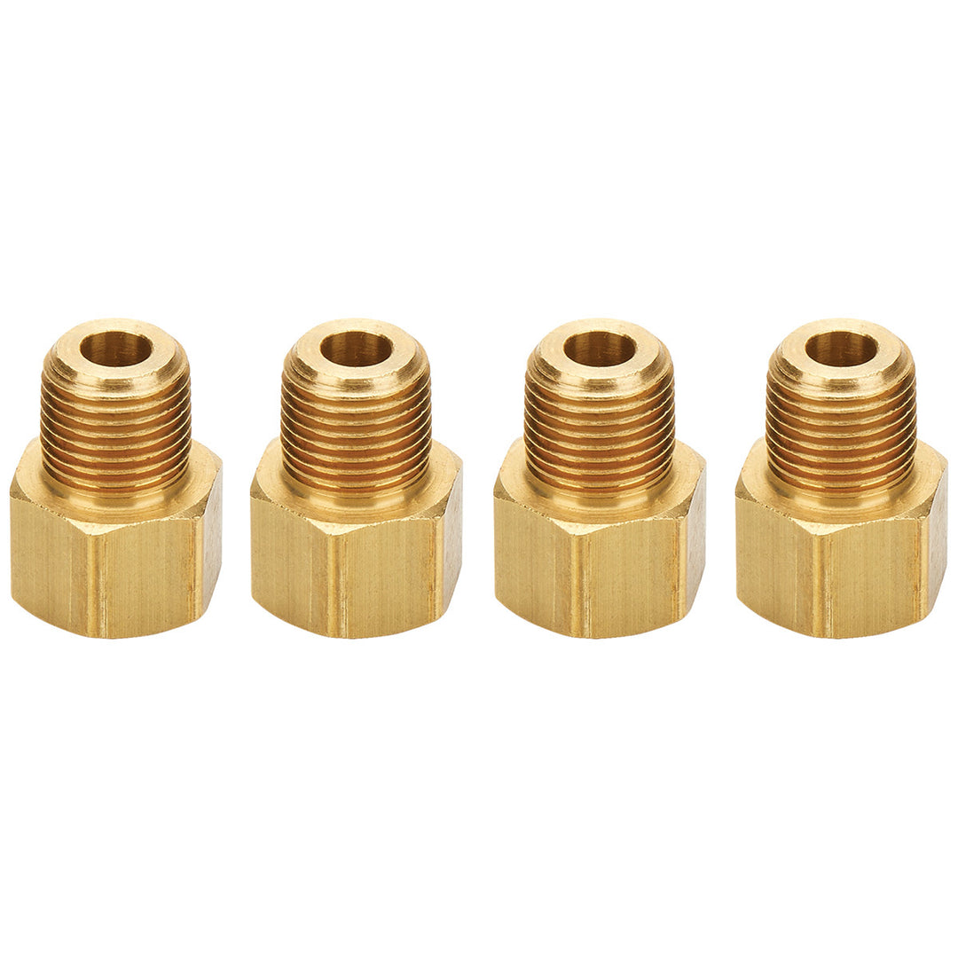 ALLSTAR PERFORMANCE Adapter Fittings 1/8 NPT to 1/4 Line 4pk (ALL50121)