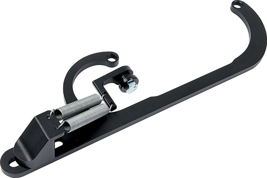 ALLSTAR PERFORMANCE Throttle Return Bracket Black 4150/Edelbrock (ALL54202)