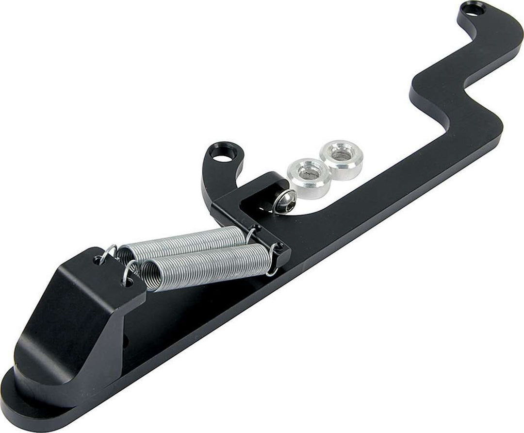 ALLSTAR PERFORMANCE Throttle Return Bracket 4500 Black (ALL54203)