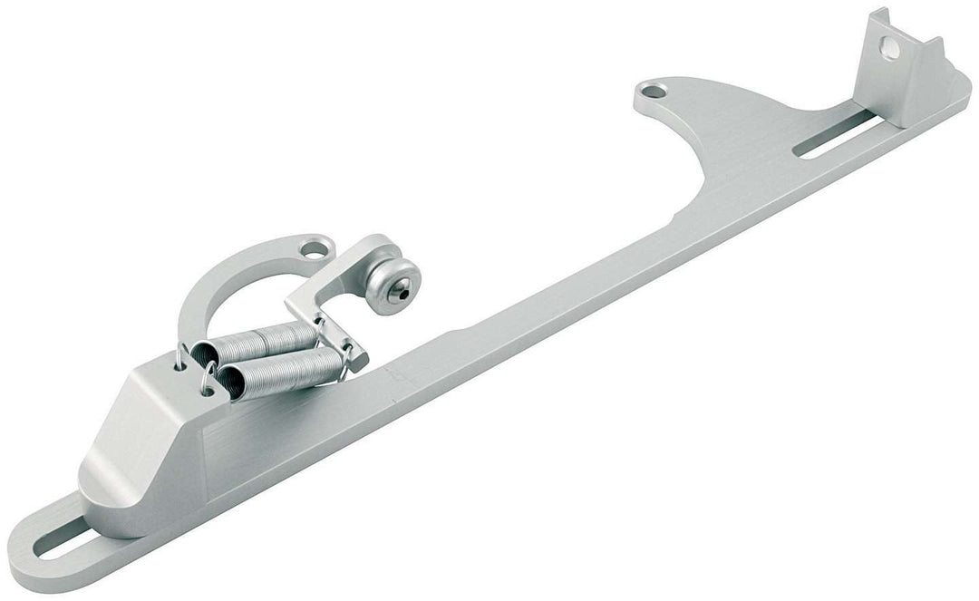 ALLSTAR PERFORMANCE Throttle Bracket Lokar Clear 4150/Edelbrock (ALL54214)