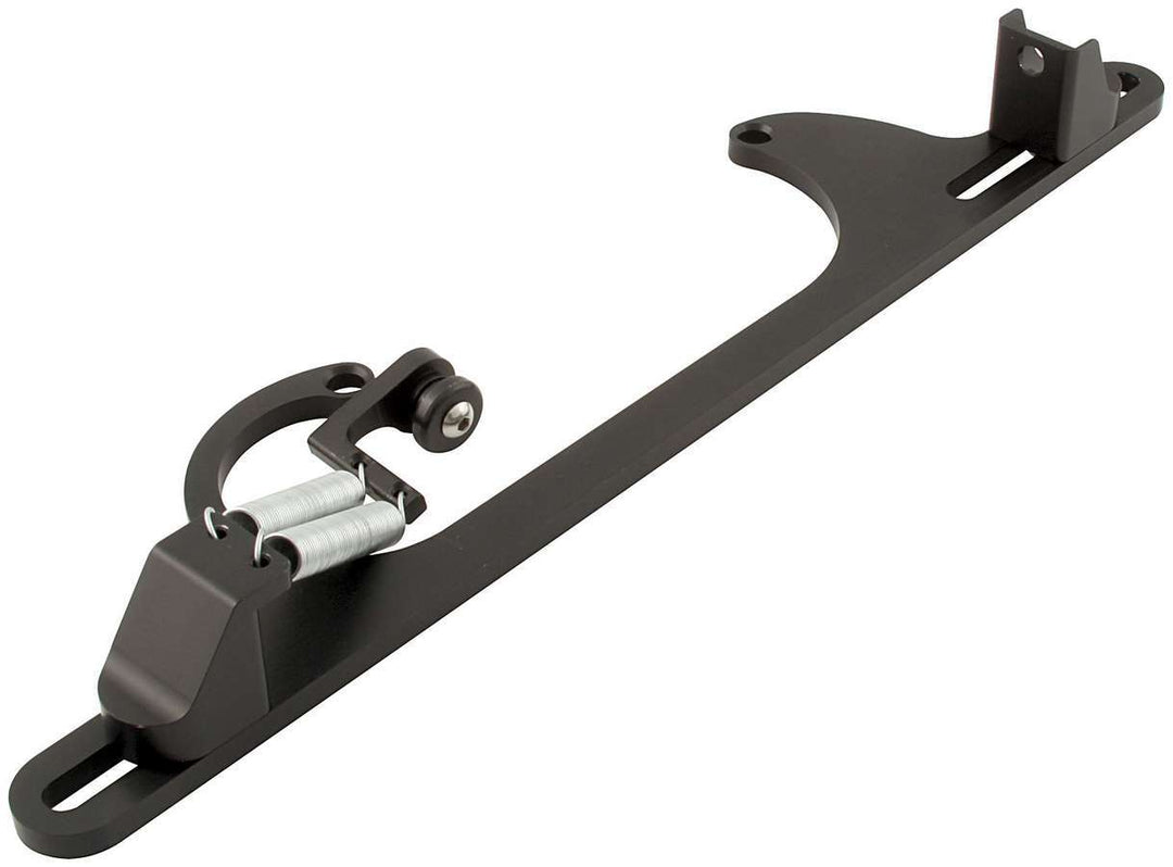 ALLSTAR PERFORMANCE Throttle Bracket Lokar Black 4150/Edelbrock (ALL54215)