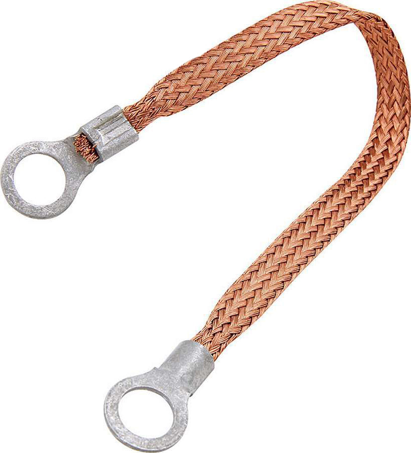ALLSTAR PERFORMANCE Copper Ground Strap 24in w/ 1/4in Ring Terminals (ALL76328-24)