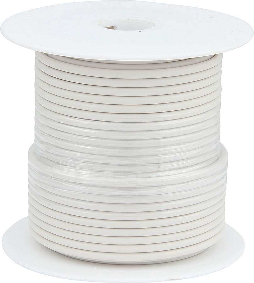 ALLSTAR PERFORMANCE 14 AWG White Primary Wire 100ft (ALL76552)