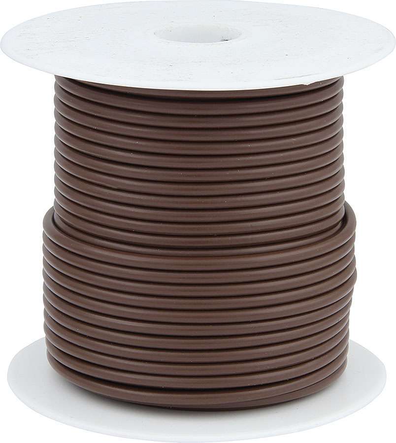 ALLSTAR PERFORMANCE 14 AWG Brown Primary Wire 100ft (ALL76555)