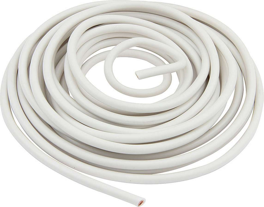 ALLSTAR PERFORMANCE 10 AWG White Primary Wire 10ft (ALL76572)