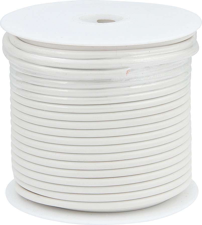 ALLSTAR PERFORMANCE 10 AWG White Primary Wire 75ft (ALL76577)