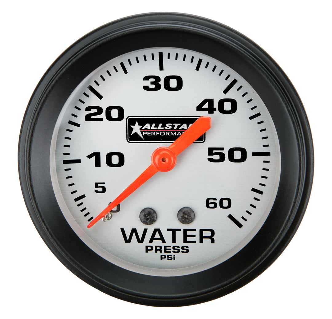 ALLSTAR PERFORMANCE Water Pressure Gauge 0-60psi 2-5/8in (ALL80094)