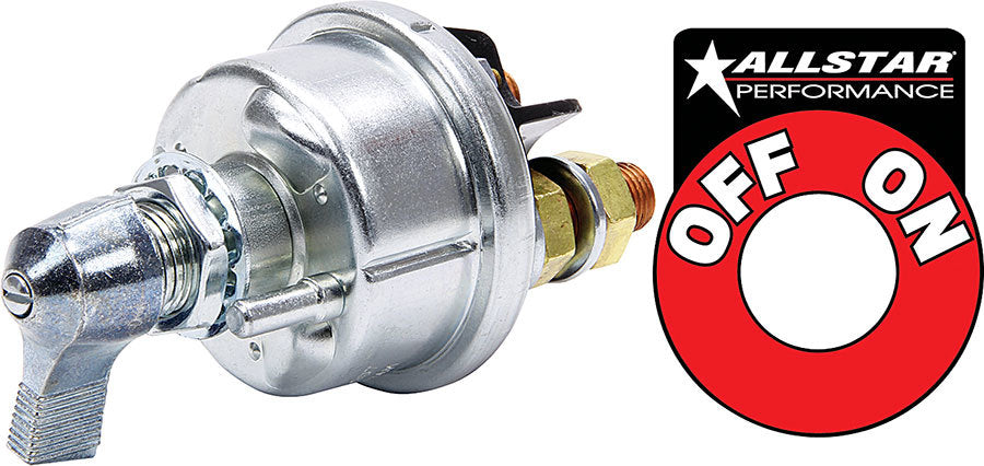 ALLSTAR PERFORMANCE Battery Disc. Switch 300amp for Alternator (ALL80155)