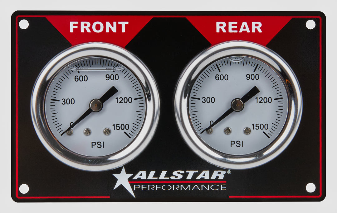ALLSTAR PERFORMANCE Brake Bias Gauge Panel Horizontal (ALL80172)