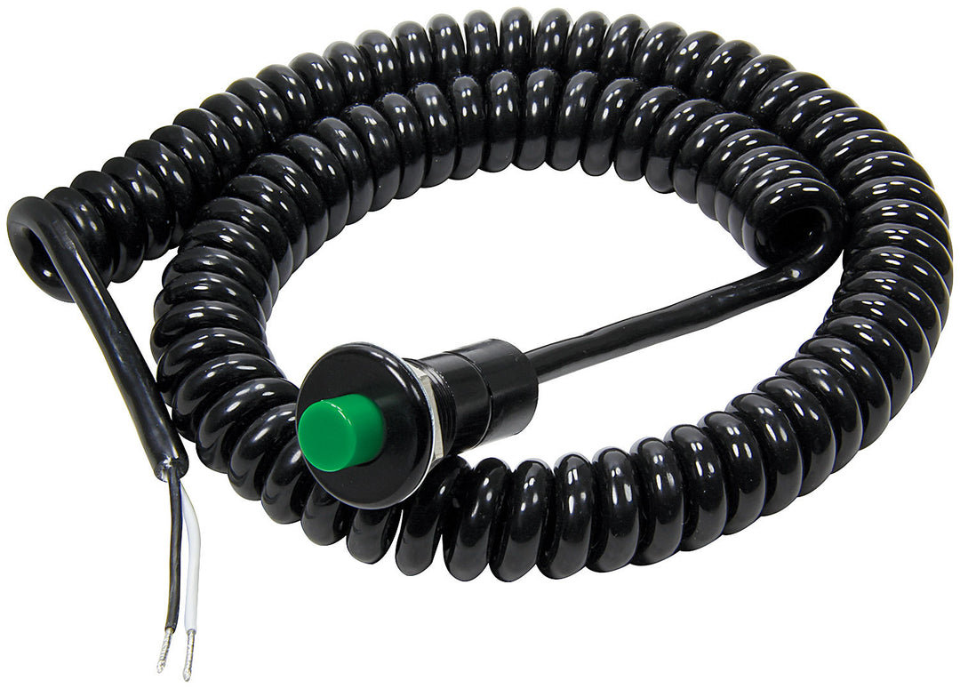 ALLSTAR PERFORMANCE Remote Button w/Cord Sm Green Button (ALL80180)