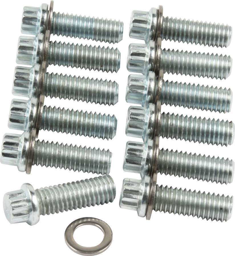 ALLSTAR PERFORMANCE Intake Bolt Kit SBC 12PT 12pk (ALL87010)