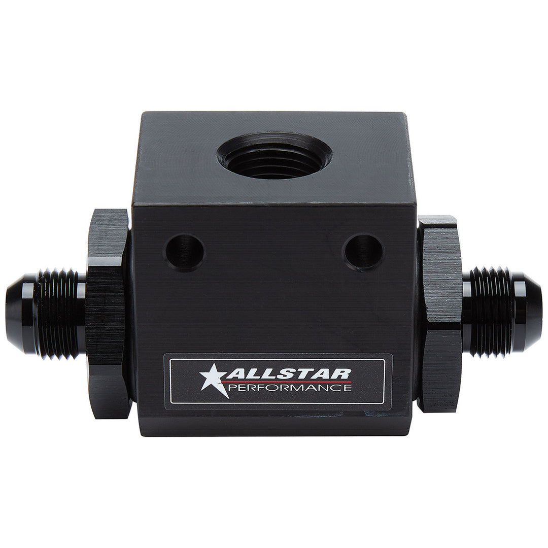 ALLSTAR PERFORMANCE In-Line Oil Temp Tee 8AN (ALL90039)
