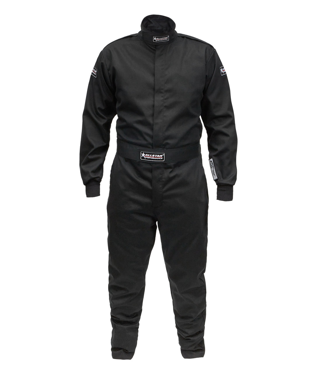 ALLSTAR PERFORMANCE Driving Suit SFI 3.2A/1 S/L Black Medium Tall (ALL931013)