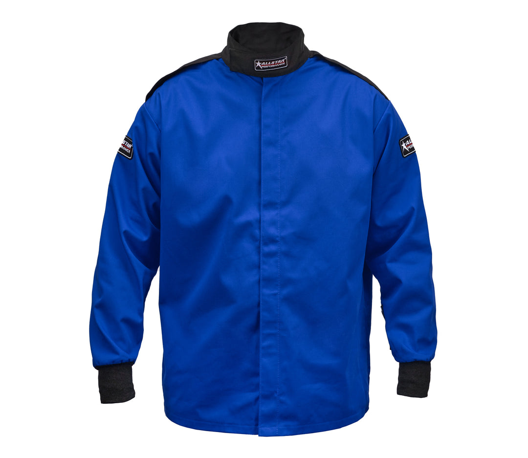 ALLSTAR PERFORMANCE Driving Jacket SFI3.2A/1 S/L Blue XXX-Large (ALL931127)