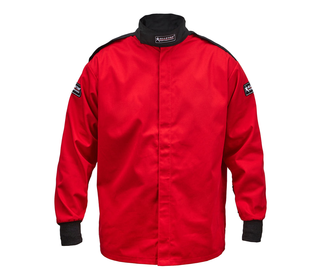 ALLSTAR PERFORMANCE Driving Jacket SFI3.2A/1 S/L Red Medium (ALL931172)
