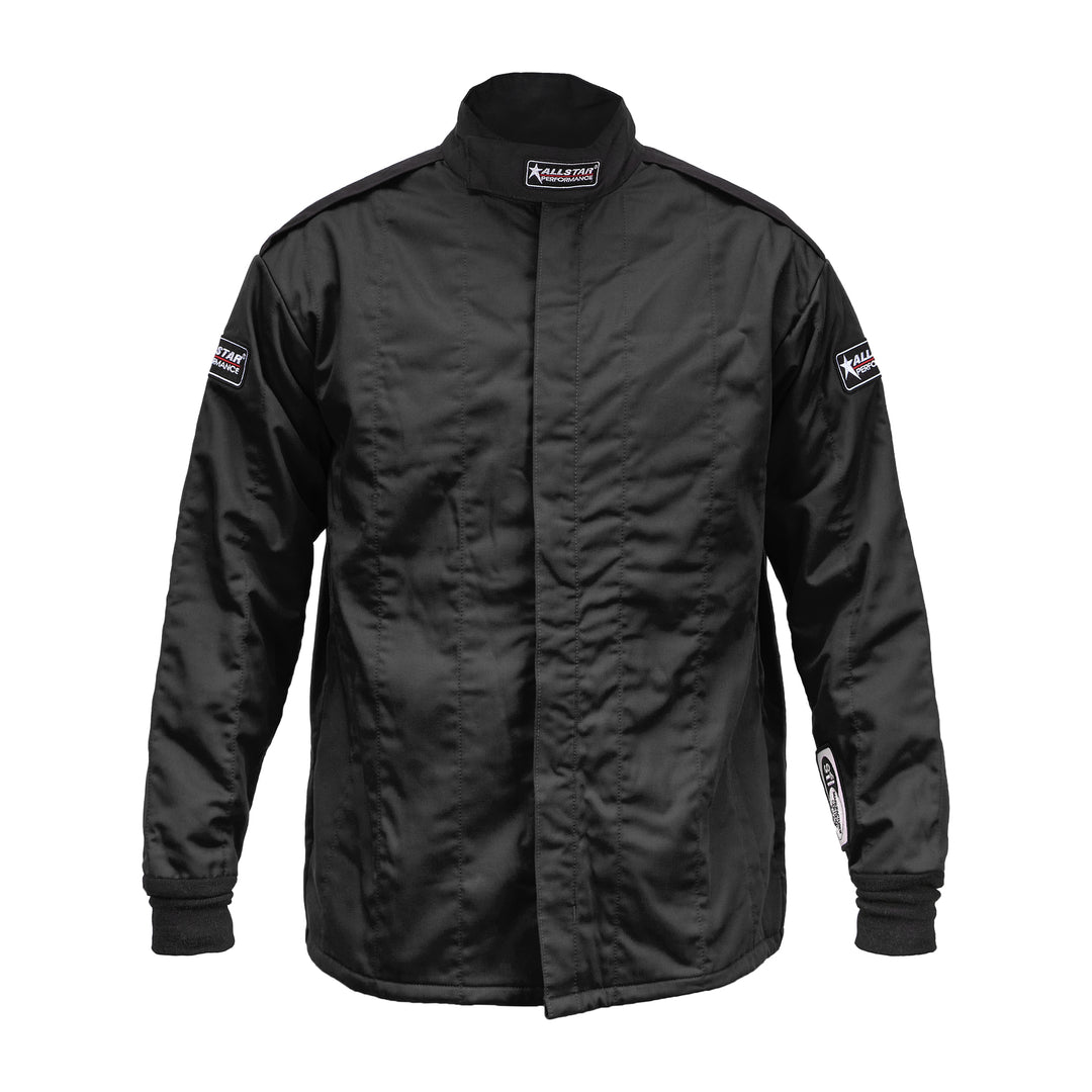 ALLSTAR PERFORMANCE Driving Jacket SFI3.2A/5 M/L Black Small (ALL935111)
