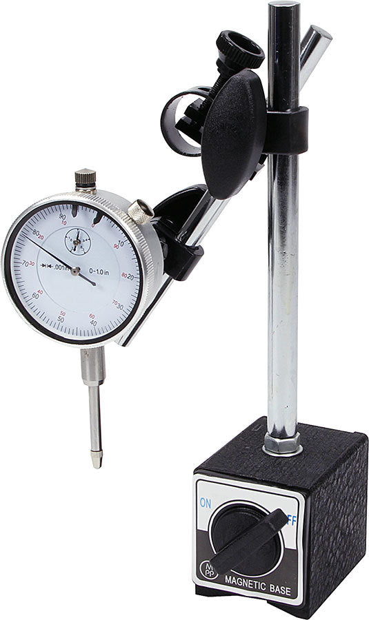 ALLSTAR PERFORMANCE Dial Gauge W/ Mag Base  (ALL96414)