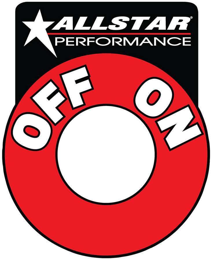 ALLSTAR PERFORMANCE Decal for Battery Disconnect Switch (ALL99045)