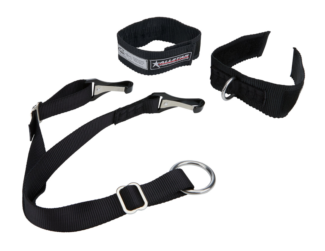 ALLSTAR PERFORMANCE Arm Restraints SFI 3.3 Black Jr (ALL991212)