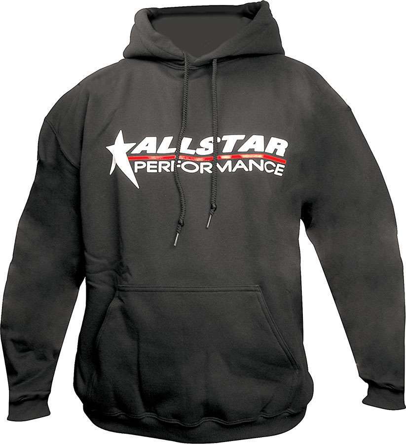 ALLSTAR PERFORMANCE Allstar Hooded Sweatshirt Large Black (ALL99913L)