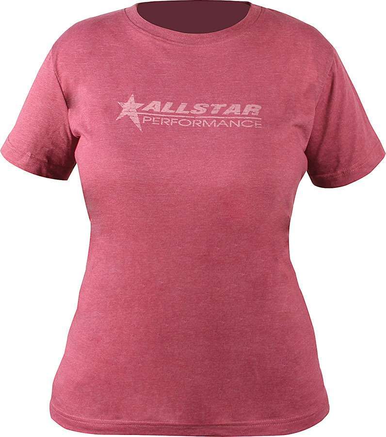 ALLSTAR PERFORMANCE Allstar T-Shirt Ladies Vintage Burgundy Medium (ALL99920M)
