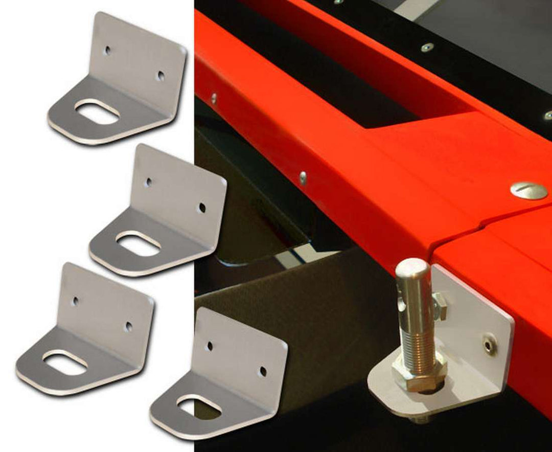 Cowl Hood Pin Brackets   