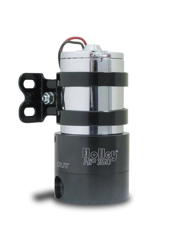 HOLLEY Billet Base Electric HP Fuel Pump w/Regulator (HLY12-150)