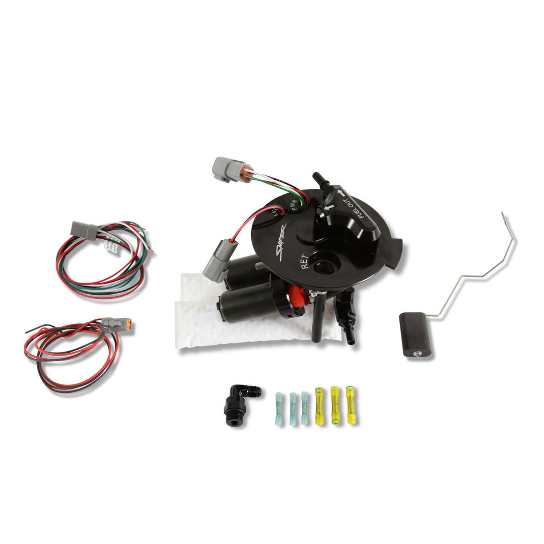 HOLLEY Dual 340LPH Fuel Pump Module 10-15 Camaro (HLY12-350)