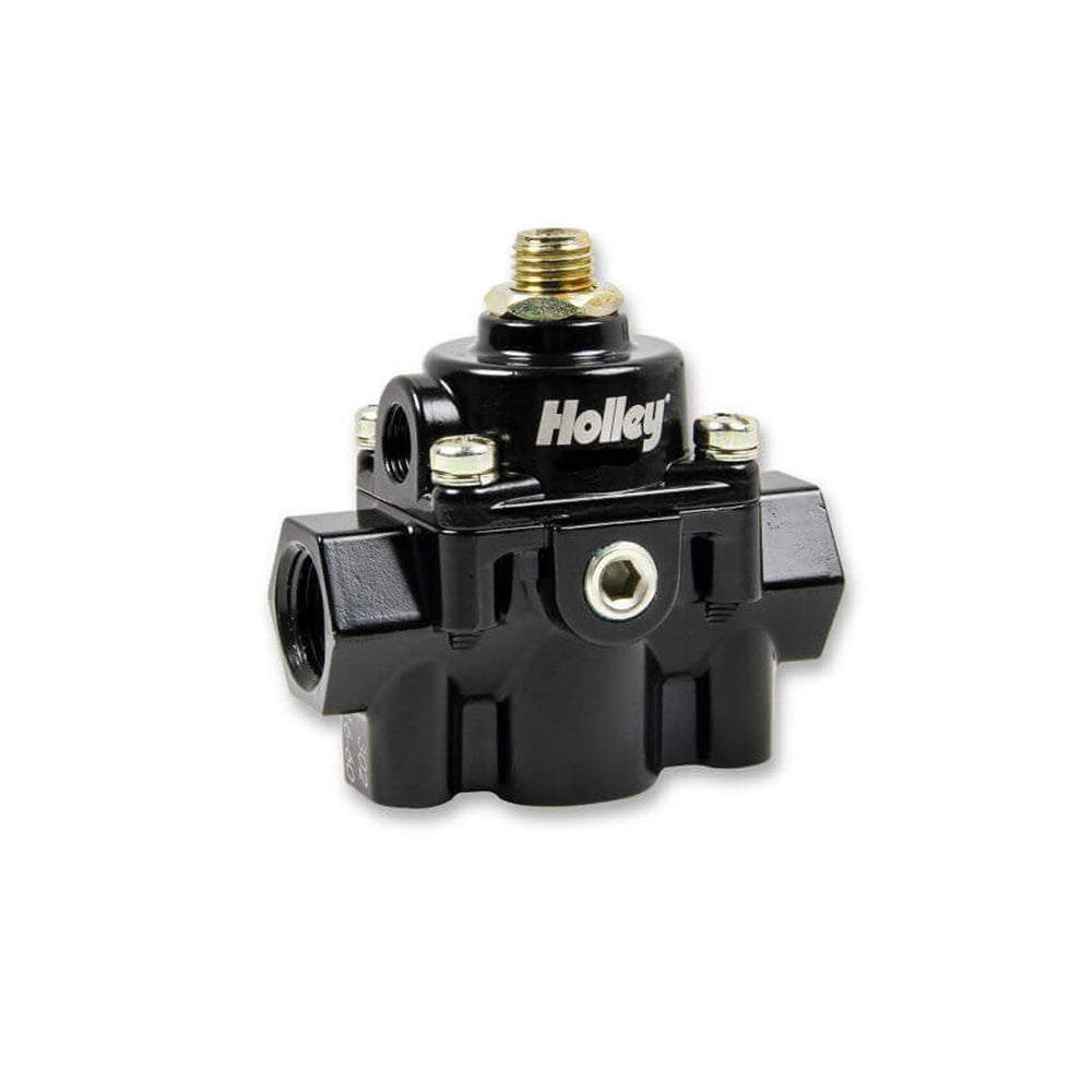 HOLLEY Fuel Pressure Regulator By-Pass Style 6psi Black (HLY12-887)