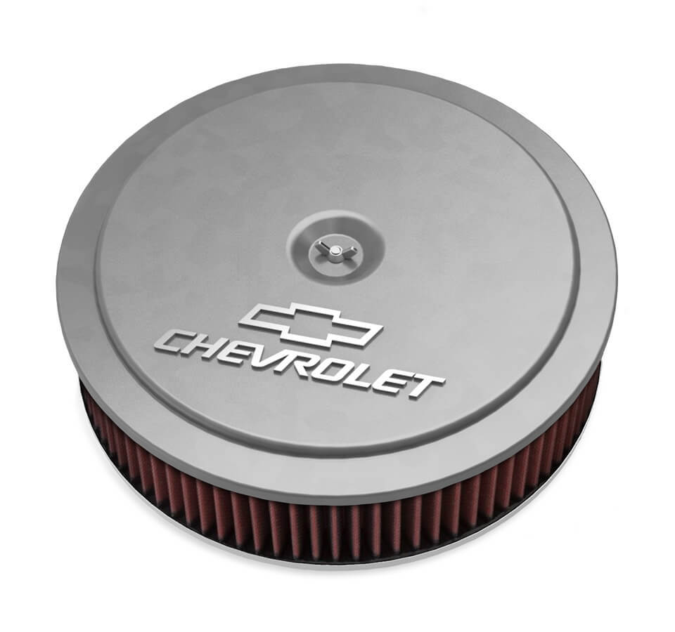 HOLLEY 14 x 3 Air Cleaner  GM Muscle Series Natural (HLY120-218)