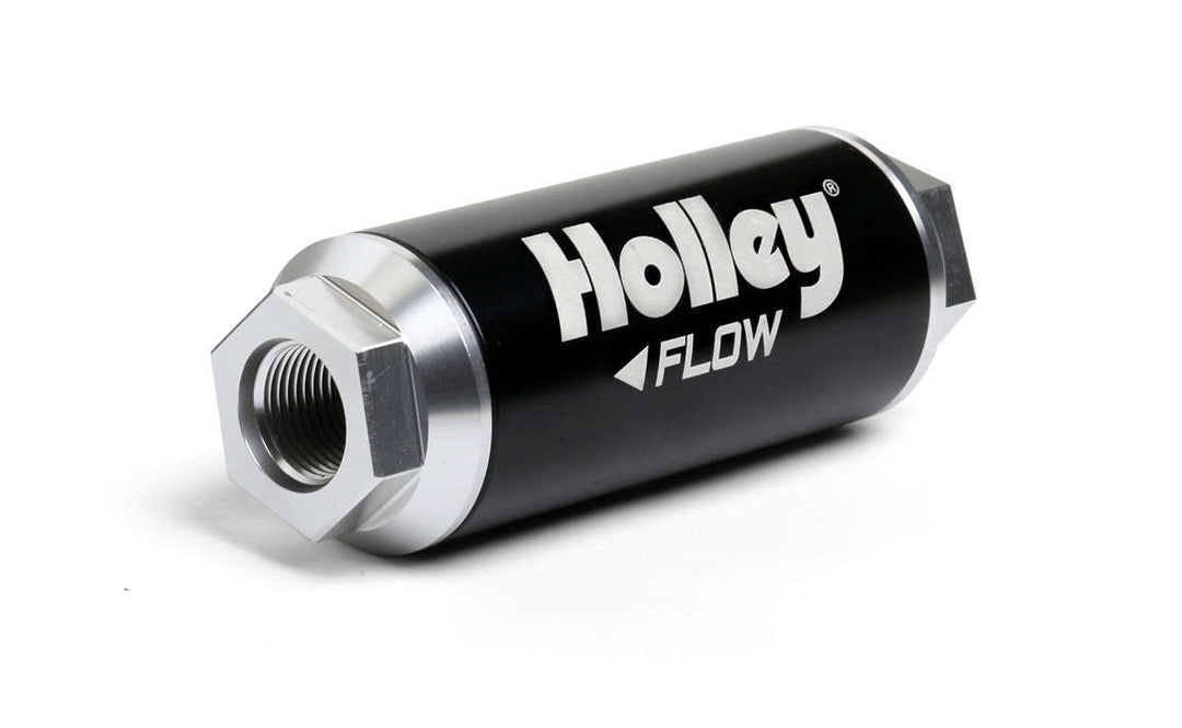 HOLLEY Billet 4500 Fuel Filter -12an 10-Micron 260GPH (HLY162-570)