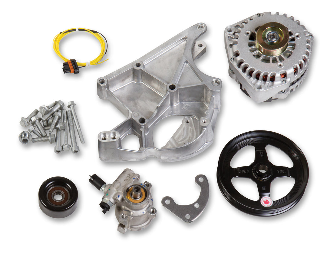 HOLLEY Alt & P/S Pump Sys. Kit GM LS Engines (HLY20-143)