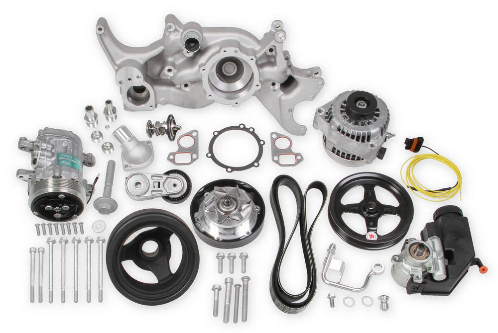 HOLLEY LS Mid-Mount Complete Engine Accessory System (HLY20-185)