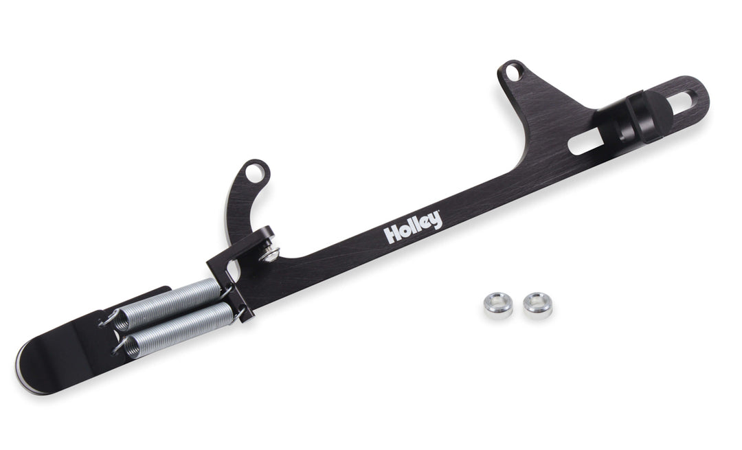 HOLLEY Billet Throttle Bracket Billet Aluminum Black (HLY20-266)